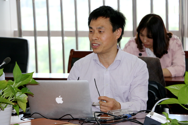 南師大田俊華教授來(lái)我校探討新型教學(xué)模式